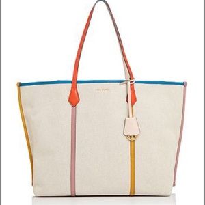 New Tory Burch oversized perry tote canvas